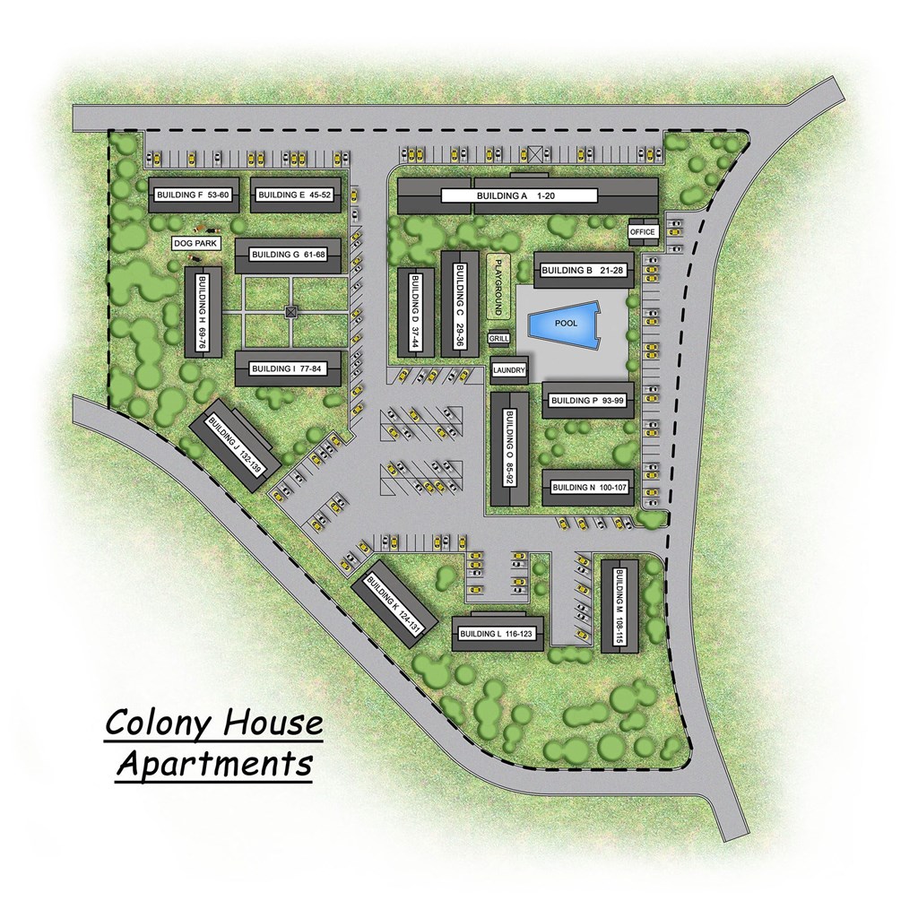 Colony House Site Map