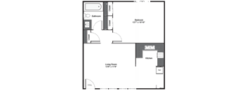 Highland Clinch 1 Bedroom 1 Bathroom