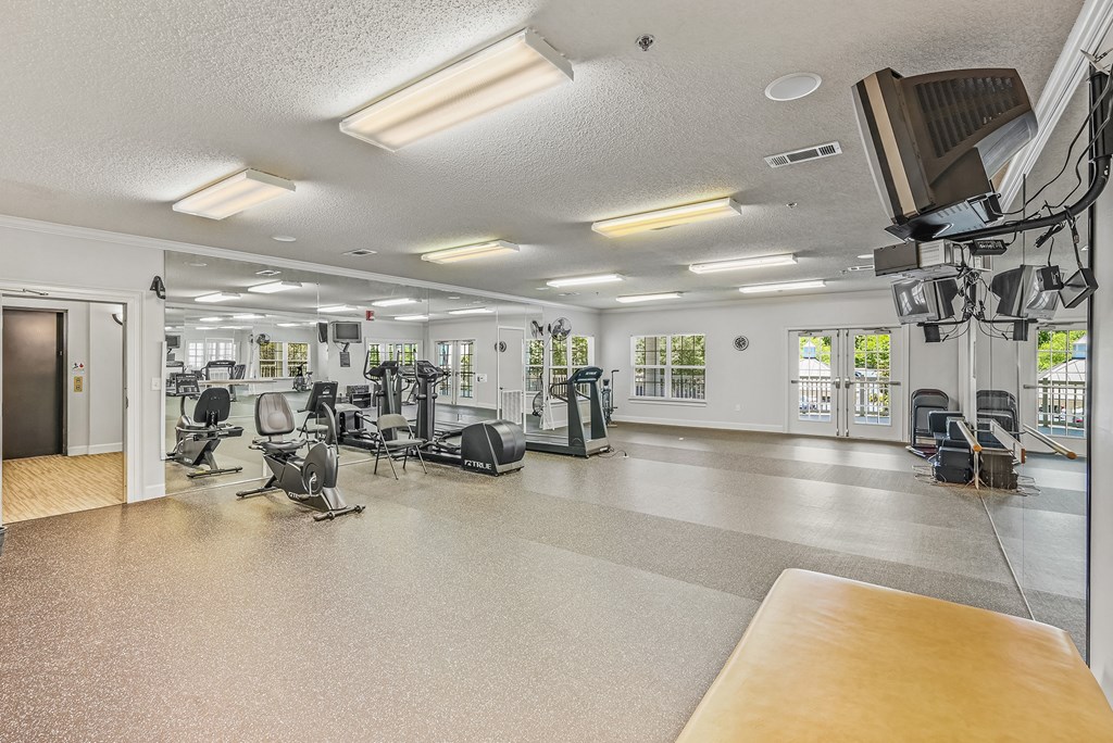 our gym is equipped with state of the art equipment and cardio equipment for your workouts