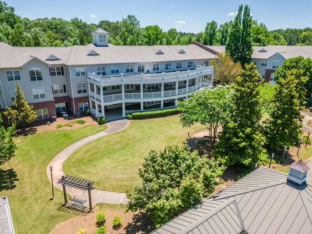 the building where the resort is located