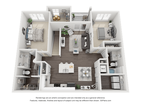 a3 floor plan  1 bedroom  1190 square feet  the crossings