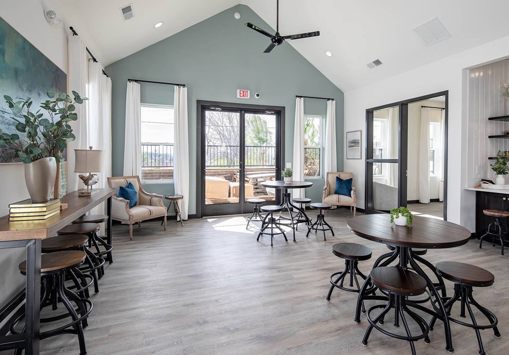 our apartments showcase a naturally well lit living room