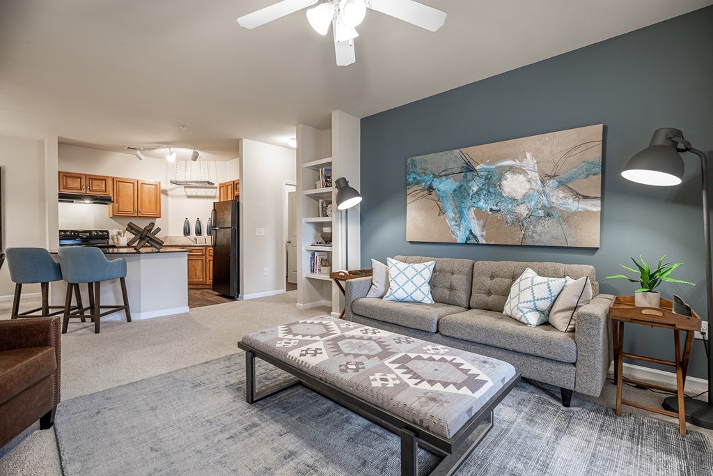 Living Room at Woodland Trail, LaGrange, GA