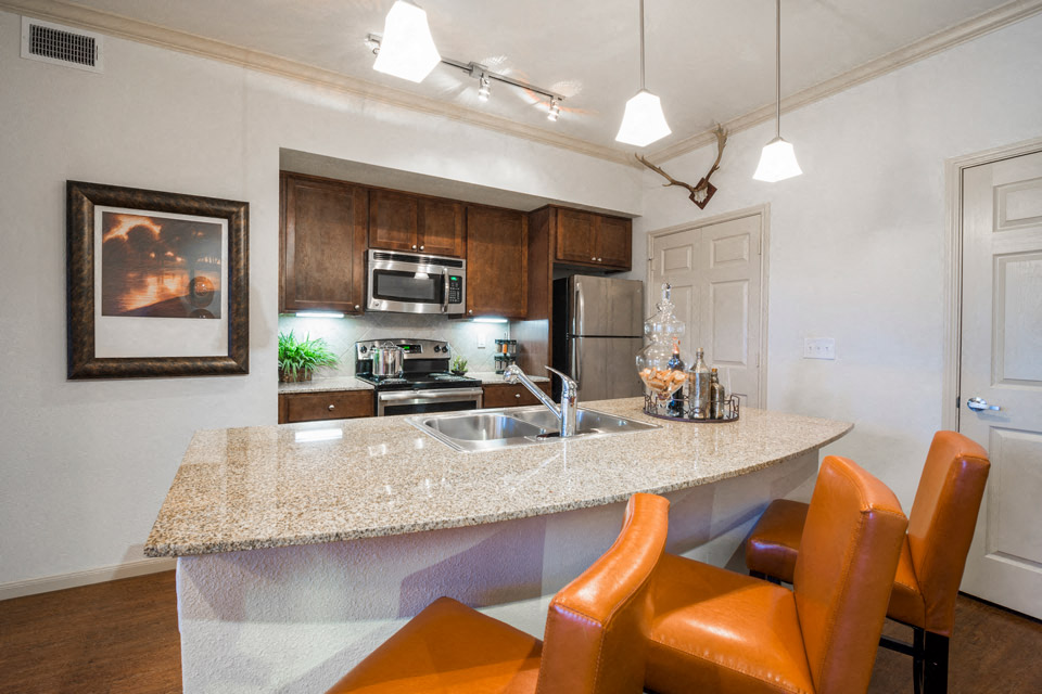Open Lighted Kitchen at Faudree Ranch, 2741 Faudree Road, Texas