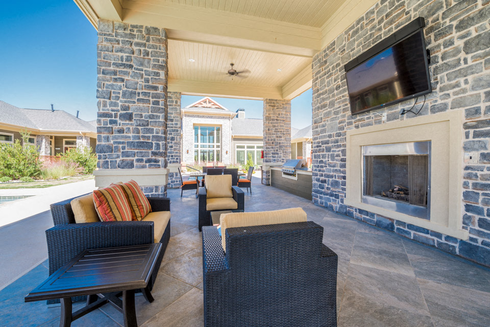 Open Grilling Area at Faudree Ranch, Texas 79765
