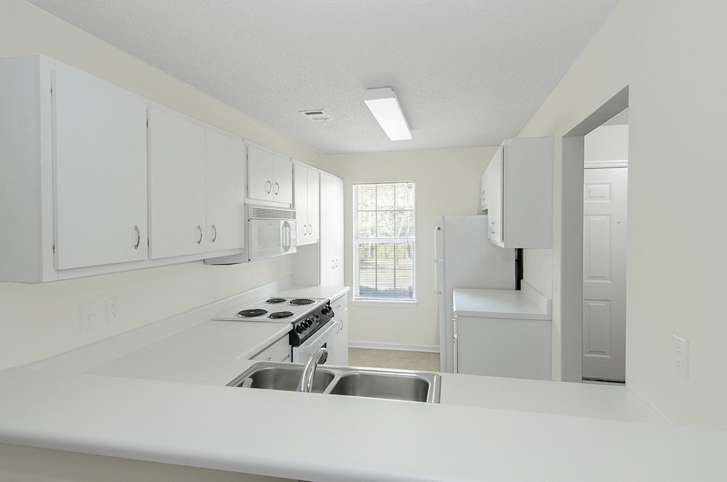 white kitchen