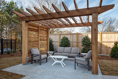 Poolside Pergola