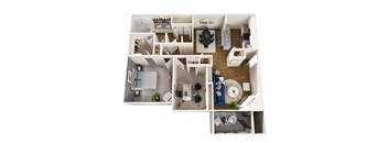 A series of images showing different rooms of a house.
