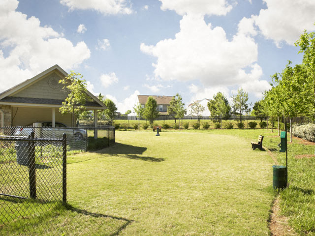 Enclave at Rivergate pet park.