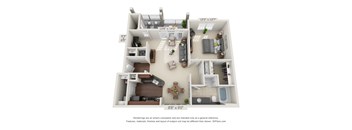 floor plan 906sf