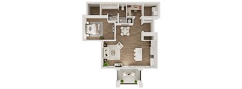 A2: One Bedroom / One Bathroom