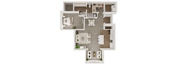 A2SR: One Bedroom / One Bathroom