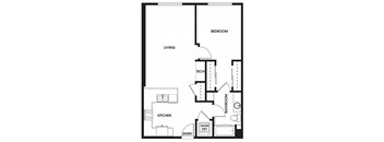 a floor plan of a home