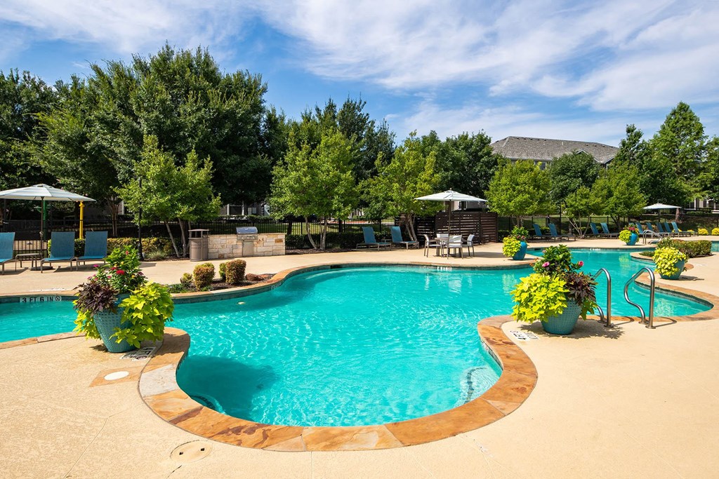 take a dip in our resort style pool