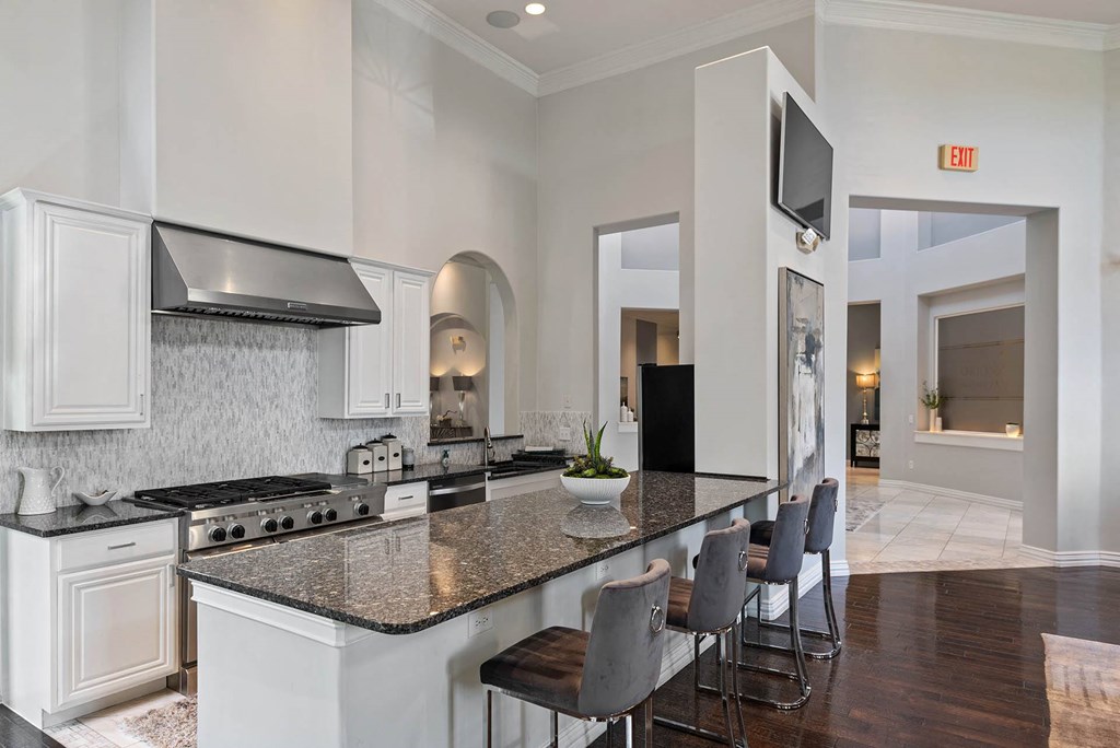 Gourmet Kitchen With Island at Orion McCord Park, Little Elm, TX