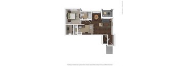 762 Square-Foot Hadron Floor Plan at Orion McCord Park, Texas