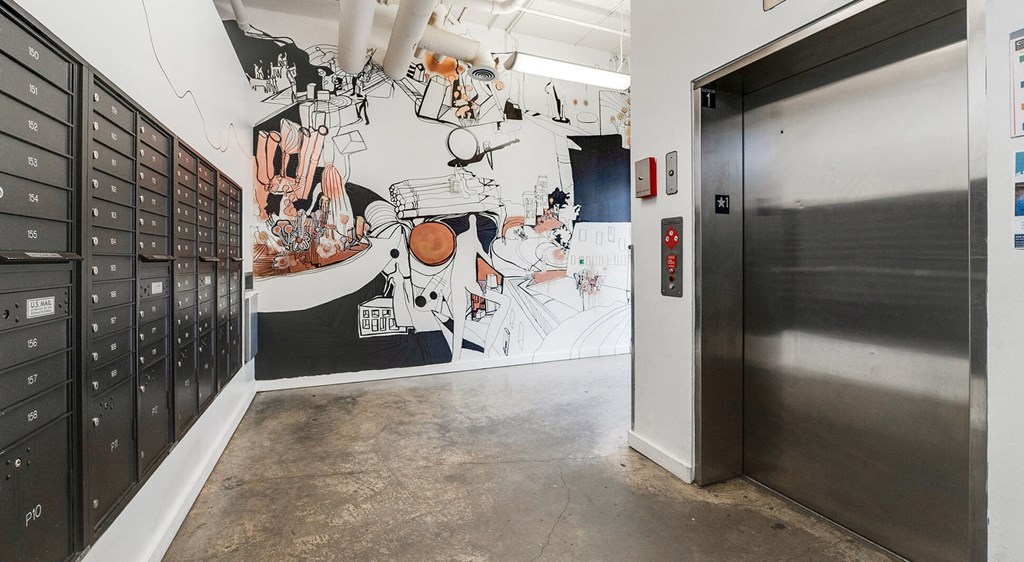 Pencil Factory Lofts Elevator