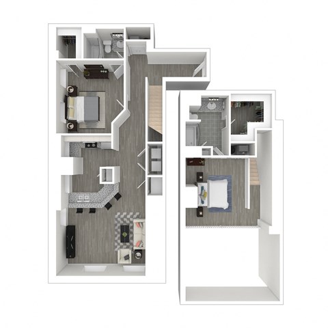 a floor plan of a 2103 sq ft apartment