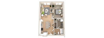 a bedroom floor plan of a 2100 sq ft apartment
