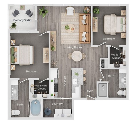 2331 Cadotte Drive SW 1-3 Beds Apartment for Rent - Photo Gallery 37