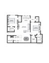 The Crenshaw - Sunroom Floor Plan The Crenshaw - Sunroom Floor Plan at Reserve at Wescott, South Carolina, 29485