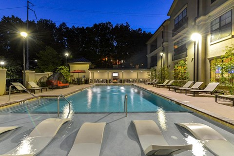 Residences of Chastain pool.