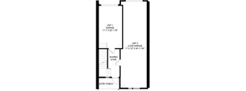 floor plan of the second floor of a house