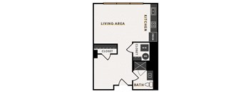 floor plan photo of the junction at white stone station in menomonee falls, wi