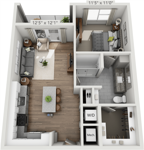 200 Madison St Studio-2 Beds Apartment for Rent - Photo Gallery 31