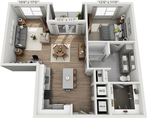 200 Madison St Studio-2 Beds Apartment for Rent - Photo Gallery 33