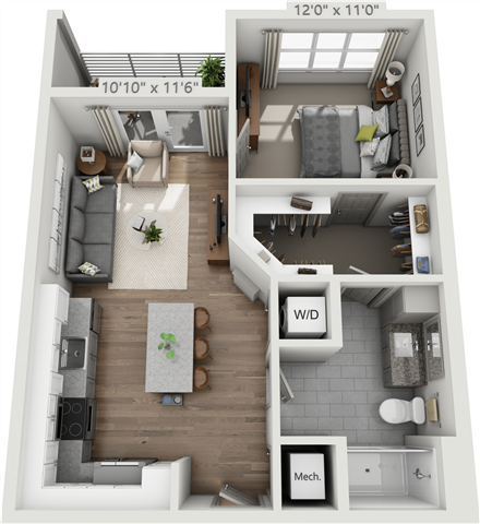 200 Madison St Studio-2 Beds Apartment for Rent - Photo Gallery 37