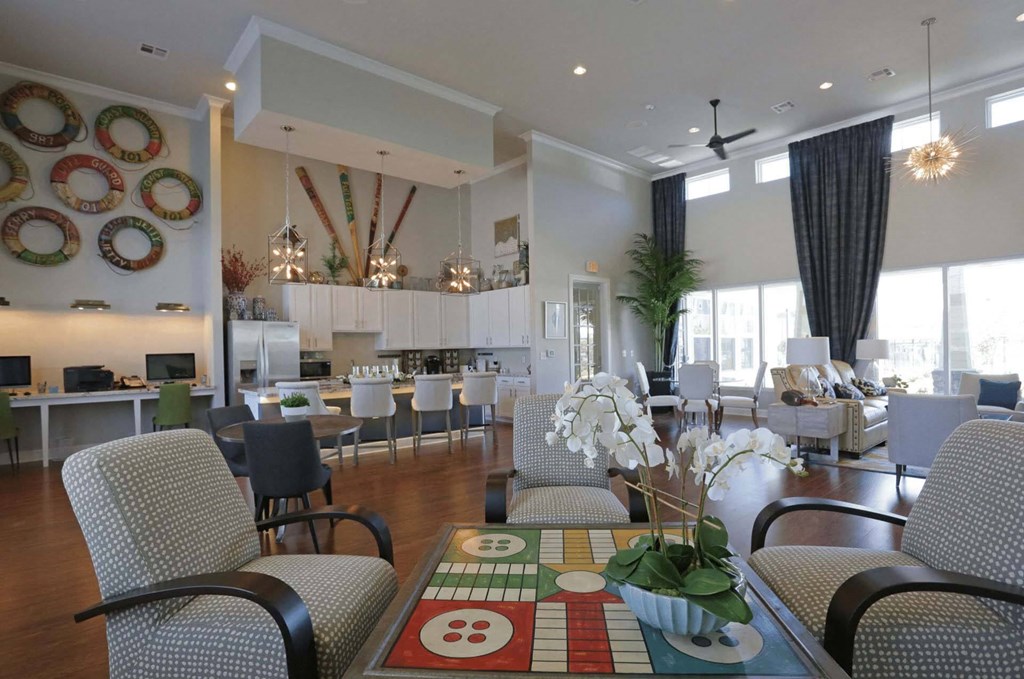 a view of the living room and dining room from the kitchen