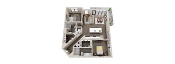 a floor plan of a 3 bedroom192 sq ft house