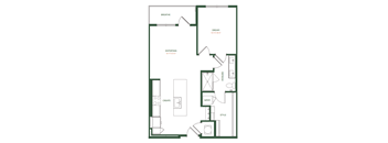 A floor plan of a house with rooms named BREATHE, ENTERTAIN, REFRESH, CREATE, WASH, and STYLE.