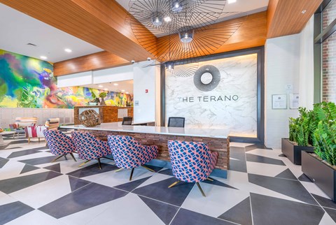 the terrano hotel at the paramount hotel lobby