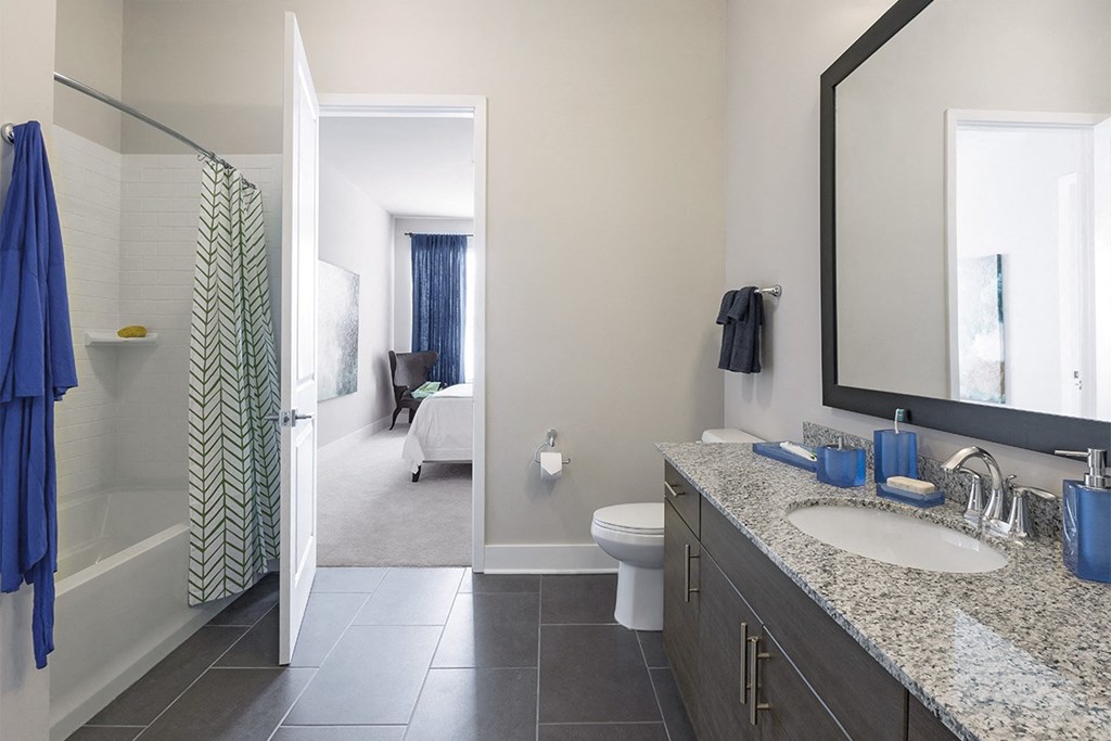 the vue beachwood bathroom