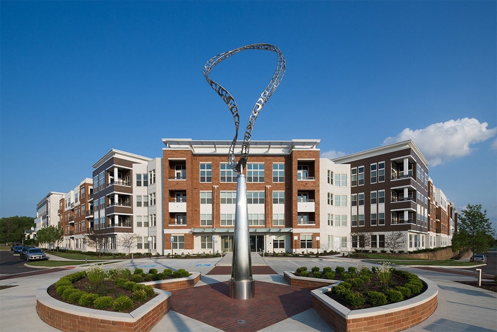 the vue beachwood front of building