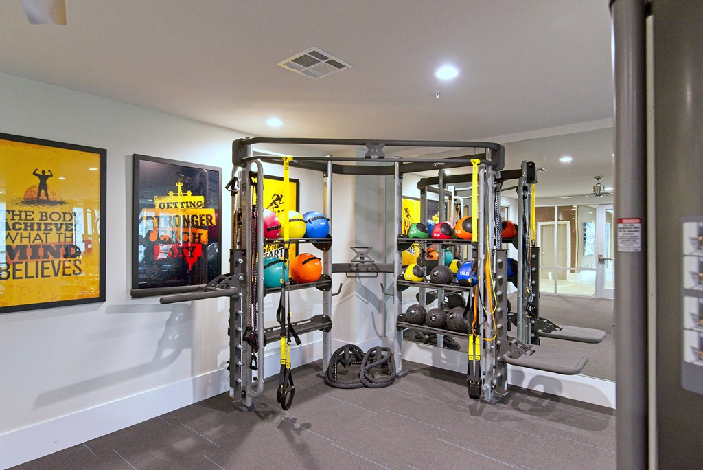 a room filled with different types of machines on display