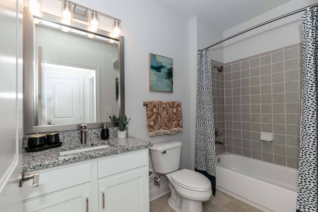 a bathroom with a sink and a toilet and a shower