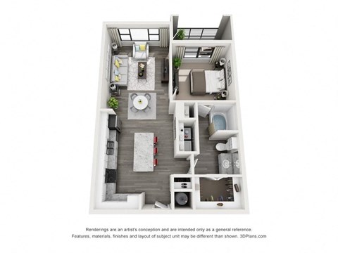 281 Cumberland Bend Studio-2 Beds Apartment for Rent - Photo Gallery 35