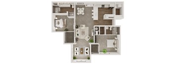 BSR: Two Bedrooms / Two Bathrooms