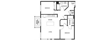 a floor plan of a home