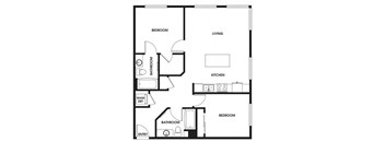 a floor plan of a home