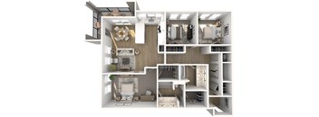 A series of images showing different rooms of a house.