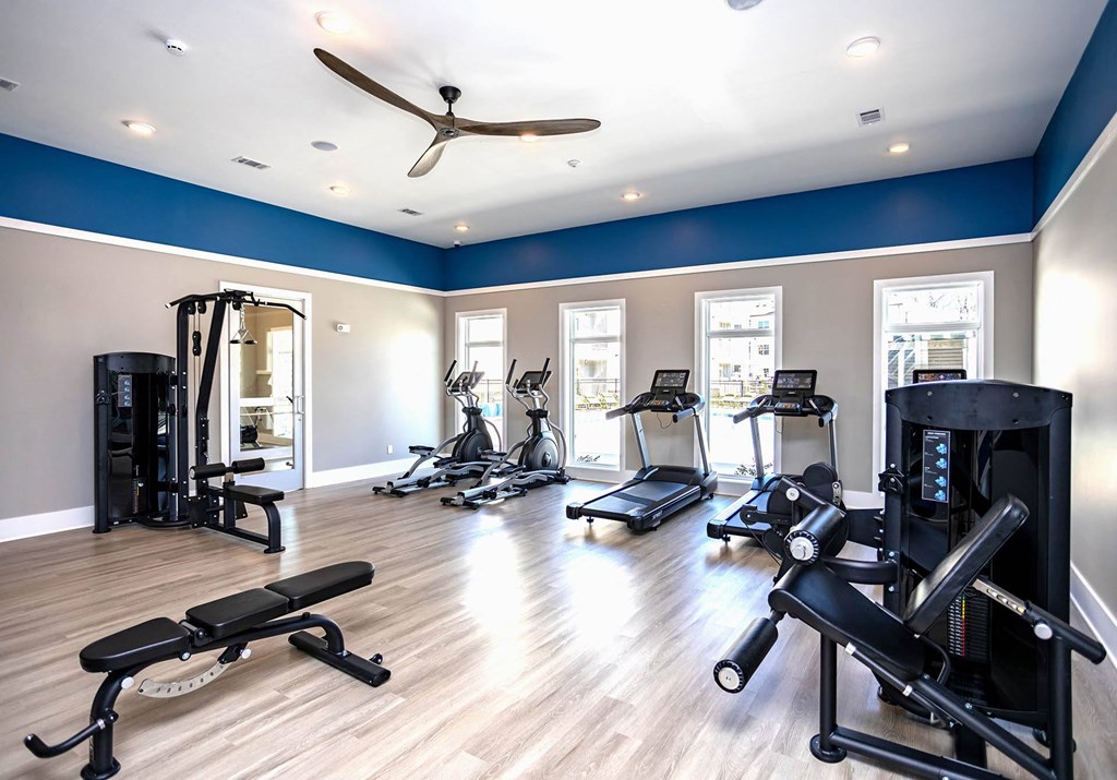 the apartments at masse corner 205 fitness room