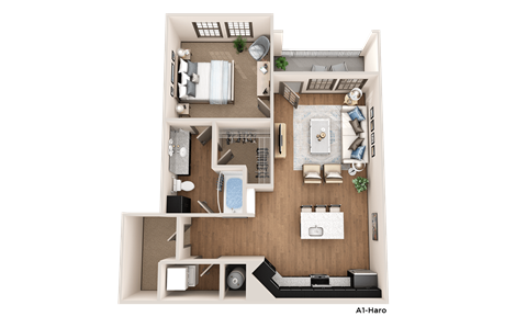 the bedroom floor plan of a 2100 sq ft apartment