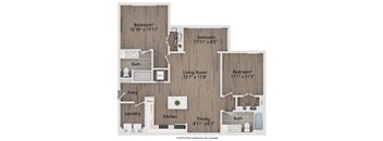 floor plan  the villas at spring creek