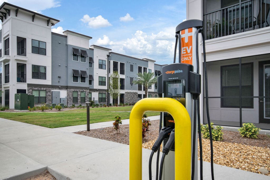 Vintage Winter Park  electric car charging