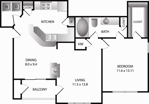 3080 Market Place 1-3 Beds Apartment for Rent - Photo Gallery 20