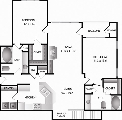 3080 Market Place 1-3 Beds Apartment for Rent - Photo Gallery 23